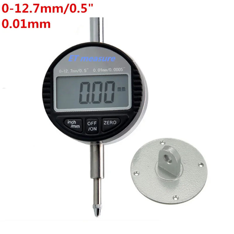 0.001mm 12.7 25.4mm digital indicator RS232 (9holes) data output digital caliper Electronic Micrometer Dial Indicator Gauge Met digital caliper dial indicator gauge dial indicator