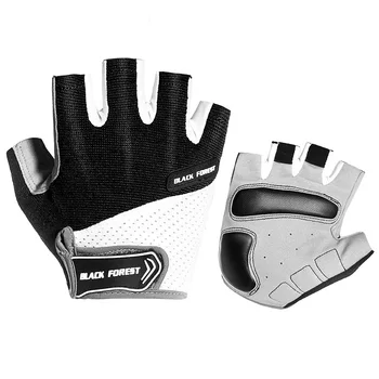 

Outdoor Cycling Bicycle Anti-slip Anti-sweat Unisex Half Finger Gloves Breathable Anti-shock Sports Gloves MTB Bike Glove