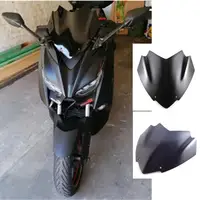 Motorcycle Sports Windshield WindScreen Visor Viser Fits For XMAX300 XMAX250 XMAX 250 300 2018-2019 Double Bubble