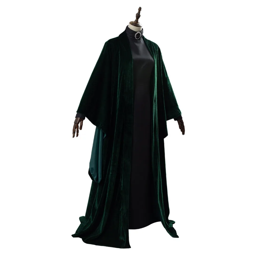 Minerva McGonagall костюм косплей наряд платье Хэллоуин Косплей костюмы на заказ
