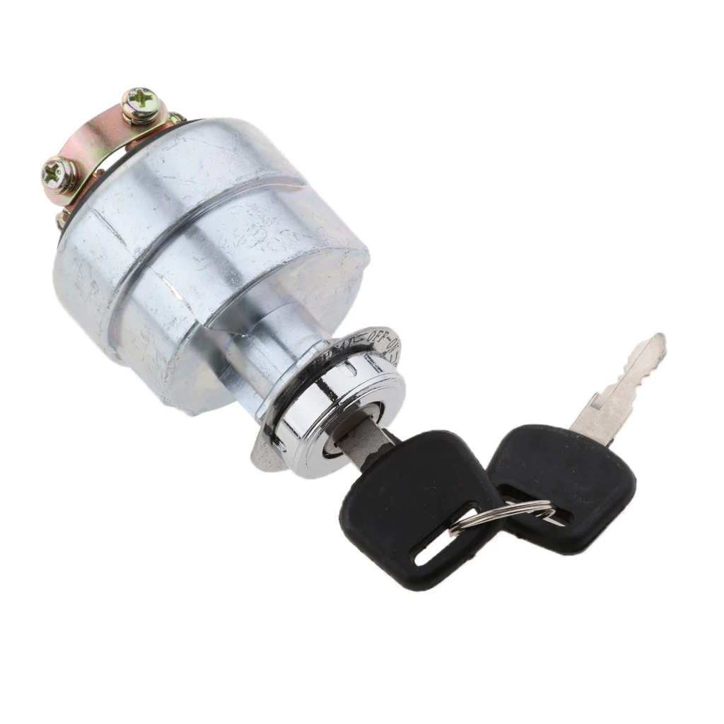 Brand New Ignition Cylinder Lock Switch Trucks Tractors Rust Proof Aluminum