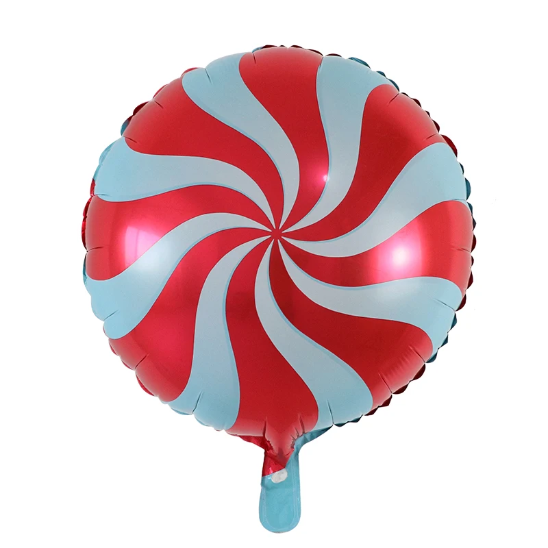 10 шт./лот 18 дюймов круглый форма конфеты Фольга воздушные шары леденец на палочке Алюминий шары, хороший подарок на день рождения, свадьбу
