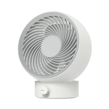 

Desktop Electric Fan Mini Air Circulation Fan or 180 Degree Rotation Strong Wind Power Usb Charging Low Noise High Wind Fan