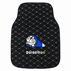 Doraemon Cartoon Cute Creative Personality Car Mats Universal Car Mats Easy To Clean Front and Rear Monolithic
