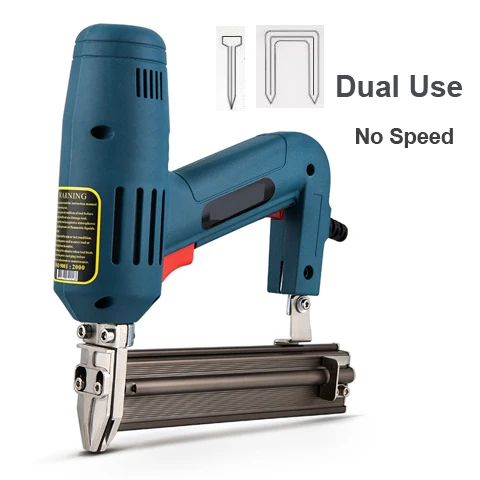 Set 3 Dual-Purpose Electric Nail Gun F30 Straight Tools Nail Ejection Device Nail Stapler Shooter - Color: Set 3