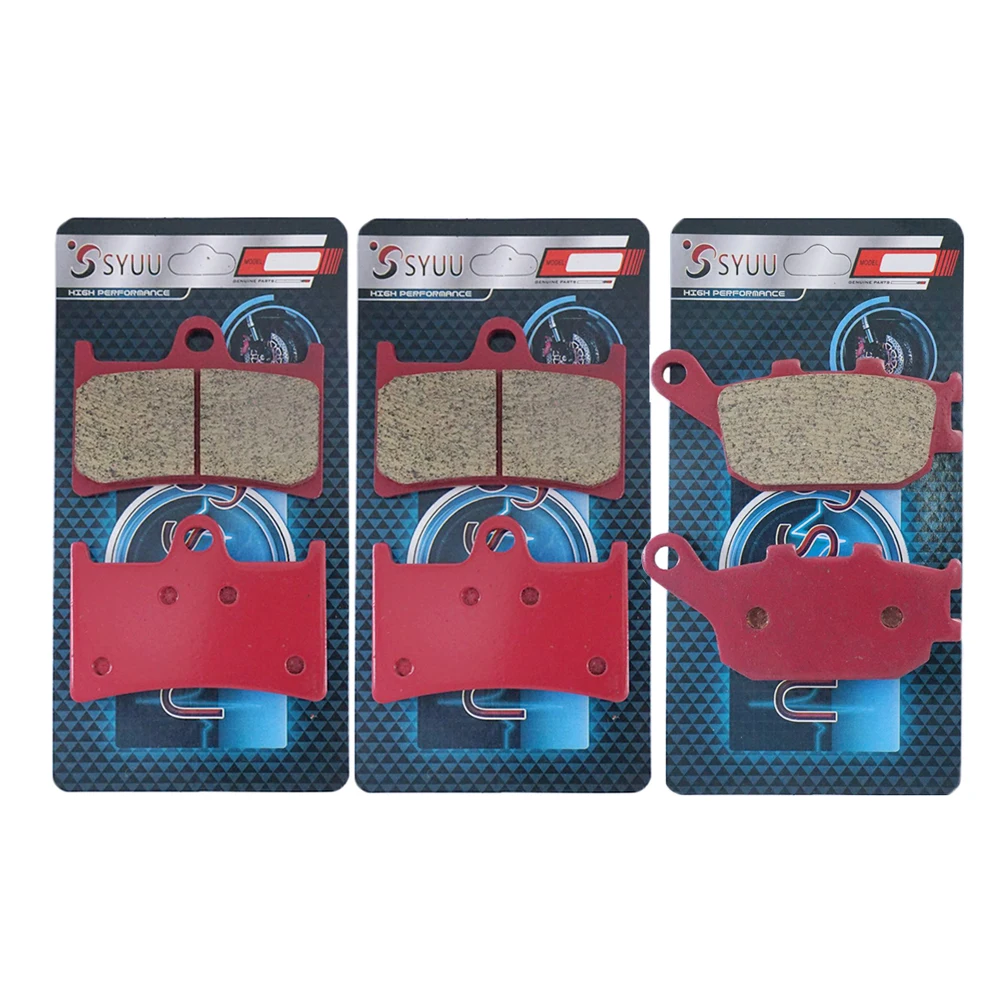 Motorcycle Ceramics Front and Rear Brake Pads for Yamaha MT 07 MT 09