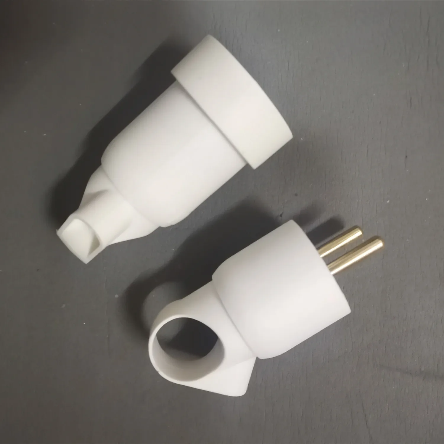 PVC 16A 250V EU assembly plug EU power cable male female detachable wiring plug power cable plug