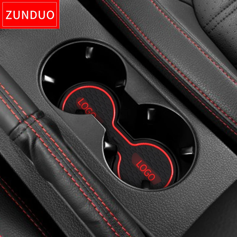 

Anti-Slip Gate Slot Mat for Volkswagen Jetta GLI 2012 ~ 2018 Cup Holders Non-slip mats Rubber Coaster Accessories 12pcs