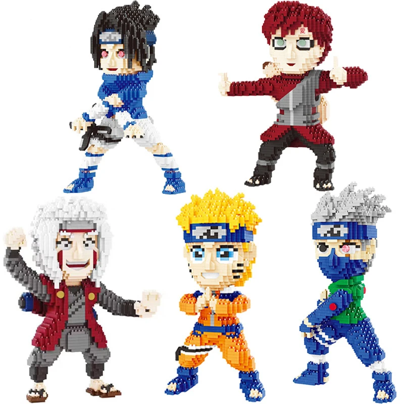 Uzumaki Naruto Shippuden Anime Blocks 