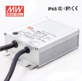 

MEAN WELL HSG-70 Series DC12V 18V 24V 36V 48V 70W IP65 Water-proof Single Output Moving Sign LED Lighting Switching Power Supply