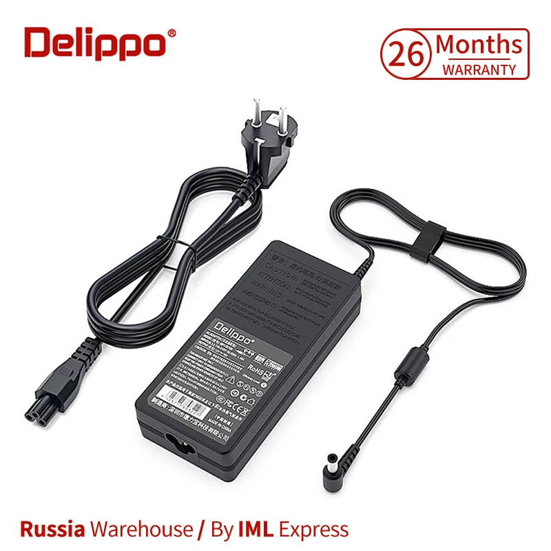 DELIPPO 120W 19V 6.32A переменного тока питания для ноутбука адаптер переменного тока зарядное устройство для Msi GE70 GE60 GS70 Gt640 Gx620 Gx640 Gx660r Gx740 CX62 GE62 GE72