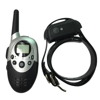 

1000m Waterproof Rechargeable Anti Barking Dog Training Collar with Remote Control Electric Dog Shocker Collar