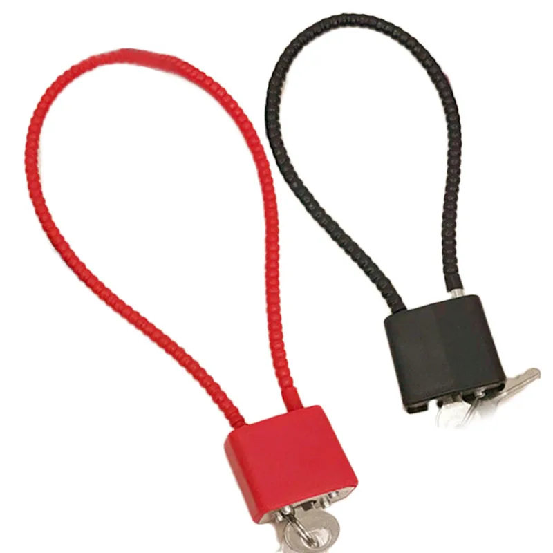 Набор стальной Тросовый спусковой механизм замок Противоугонный блокирующий