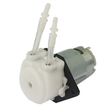 

ABSF 12V Peristaltic Pump Electric Miniature Small Water Pump Titration Pump Laboratory Metering Pump DC Self-Priming Pump