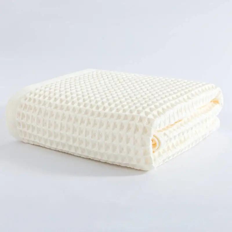Cotton Waffle Bath Towel for Men and Women, Bathroom Towel, Adults, 70*140 cm 6