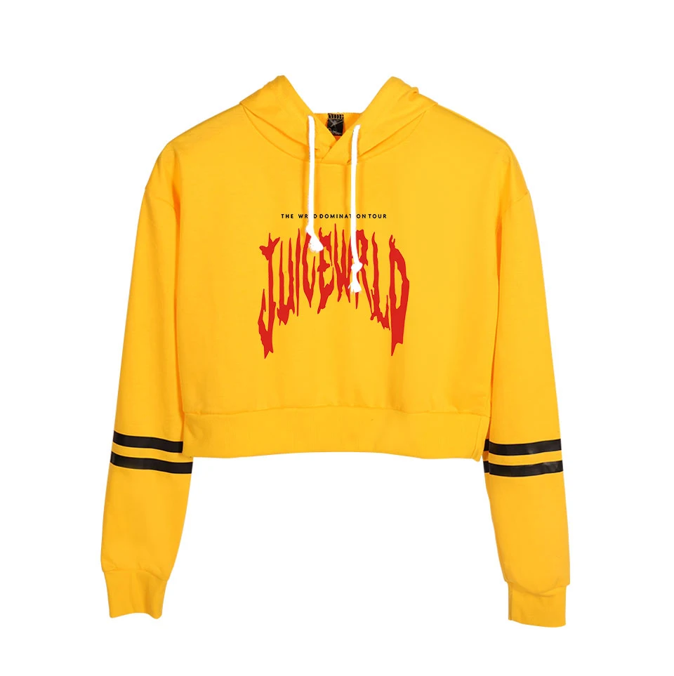Горячая R.I.P. Respect Rapper Juce Wrld толстовка женская с высокой талией Juice Wrld толстовки Женская Сексуальная Толстовка Милая весна лето