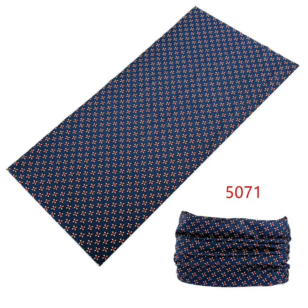 5071 Bandanas Шарф для пеших прогулок, езды на велосипеде, охоты, спортивных зимних масок для лица, Многофункциональная Защита от пыли, ветронепроницаемое двустороннее кольцо, косплей, обертывания - Цвет: 5071 Bandanas
