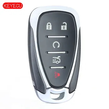 

KEYECU Replacement Remote Key Fob 5 Button 315MHz ID46 for Chevrolet Malibu Cruze Spark Camaro FCC: HYQ4AA P/N: 13529664 1352966
