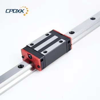 

2PCS NEW Linear rail HGR15 Length 1300mm + 4 pcs linear block carriage HGH15CA or HGW15CC for CNC parts