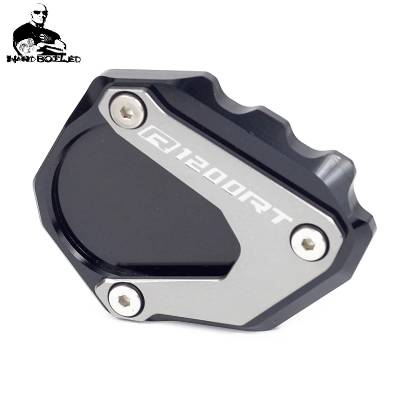 R1200 RRTRS Pad Side Stand Enlarger Plate Extension Foot For BMW R1200R 2006-2014 R1200RT 2004-2013 2012 R1200ST 2003-2007 (8)