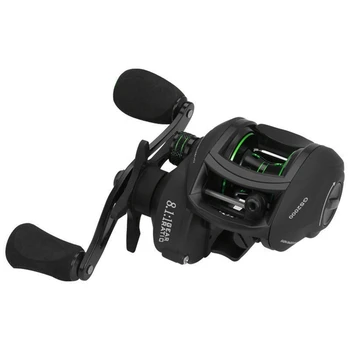 

17+1 Bb Bait Casting Reel With Magnetic Brake 8.1:1 Gear Ratio Freshwater Saltwater Big Fish Carp Fishing Reel Pesca,Right Hand