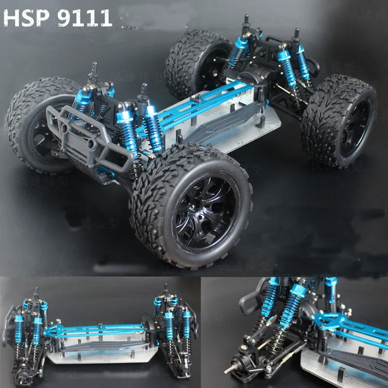 Hsp 1/10 Rc Big Foot Truck 94111Pro Kit Version Brushless Professional Off-Road Crawler Electric Chassis Frame Base | Игрушки и хобби