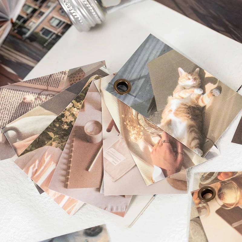 50 Pcs Literature Art Aesthetic Stickers Book DIY Scrapbooking Journal Decoration Material Stickers Stationery Supplies