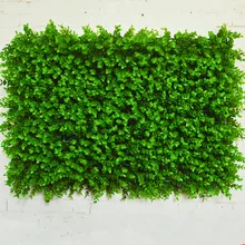 40*60 см Искусственный пластик Милан трава растения стены газоны Свадебная часть подвесной зелени ковер украшения сада Принадлежности Декор