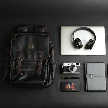 

2020 New Men Business Laptop Black Backpack Outdoor Travel Anti Theft Waterproof Large Back Pack Student Fashion School Bookbag