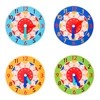 Wood Little Clock Puzzle Toys for Children Kids Time Cognition Colorful Watch Toy Montessori Toys Early Learning Preschool Home ► Photo 2/6