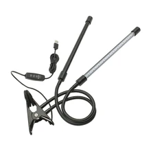 5 В USB регулируемая двойная головка растительный светильник светодиодный светильник с функцией синхронизации для выращивания цветов в помещении