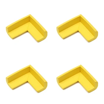 

4pcs Child Baby Safety Desk Table Edge Cover Guard Corner Protector Cushion white