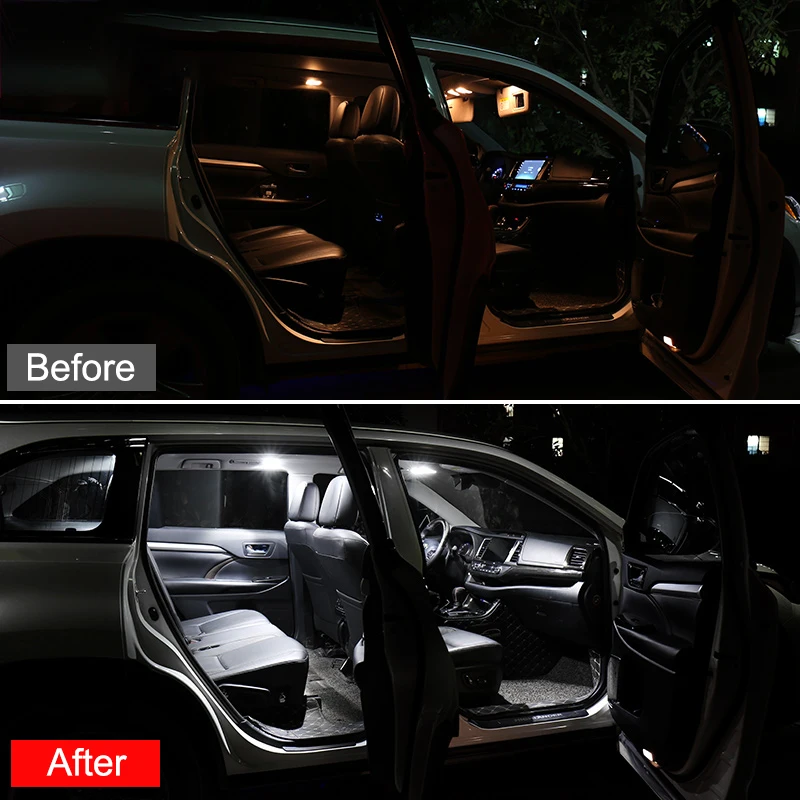Для Chevrolet Tahoe GMT900 900 2007 2008 2009 2010 2011 2013 2014 14 шт. автомобиль светодиодный лампы