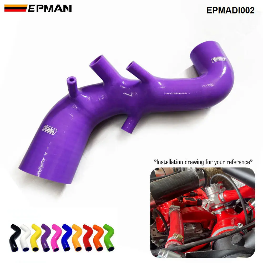 Силиконовый воздухозаборник индукционный шланг для Audi TT 225 / S3 1 8 T 99-06 EPMADI002 |