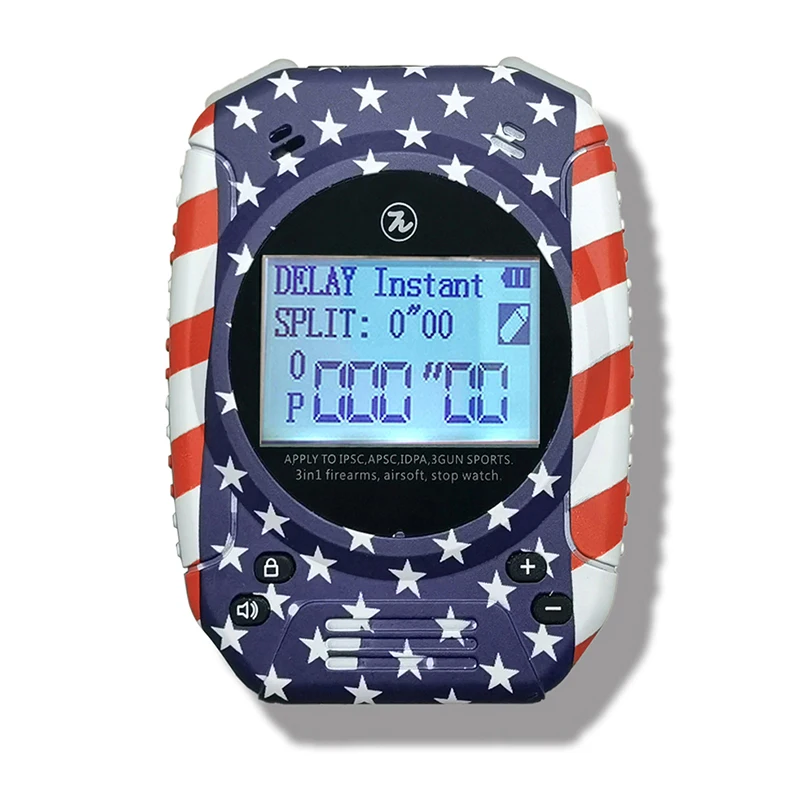 Chronograph Airsoft Shot Timer for Firearm Airsoft Military IPSC IDPA 3GUNS Digital Stopwatch Chronograph Watch Timer Counter