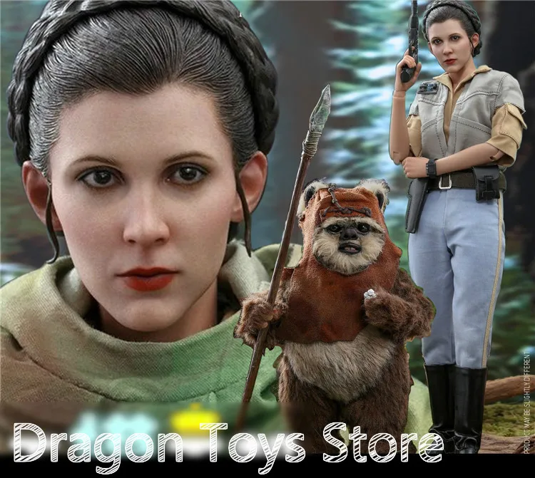 Готов! Популярные игрушки MMS551 INSTAR Wars возврат джедая 1/6 принцесса Leia Wicket Новинка |