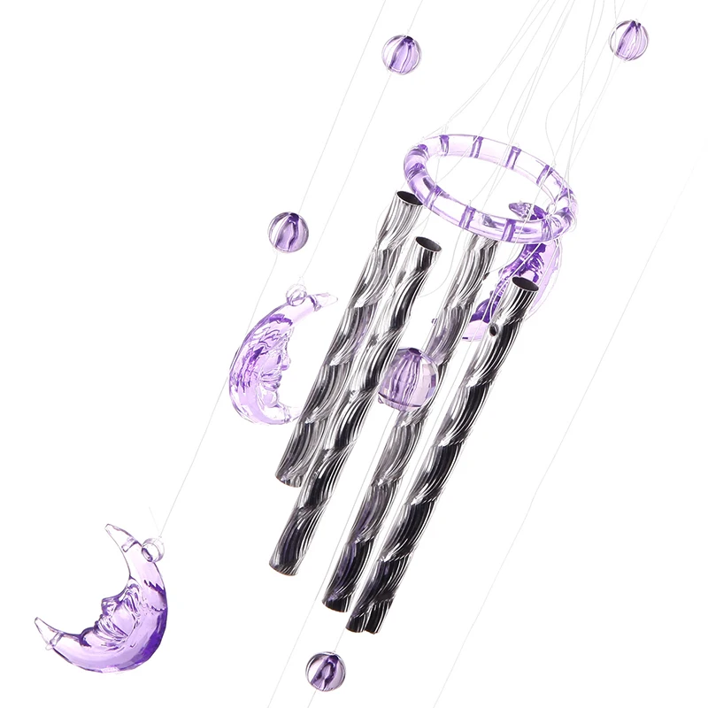 

Gifts Wind Chimes Creative Garden Bells Hanging Décor Metal Tubes Diy Windchime Ornament High Quality 2019 Useful
