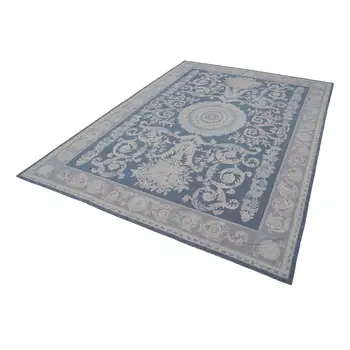 

236x325 Cm Purple Handmade Needlepoint Rugs Rug-8x11 Ft