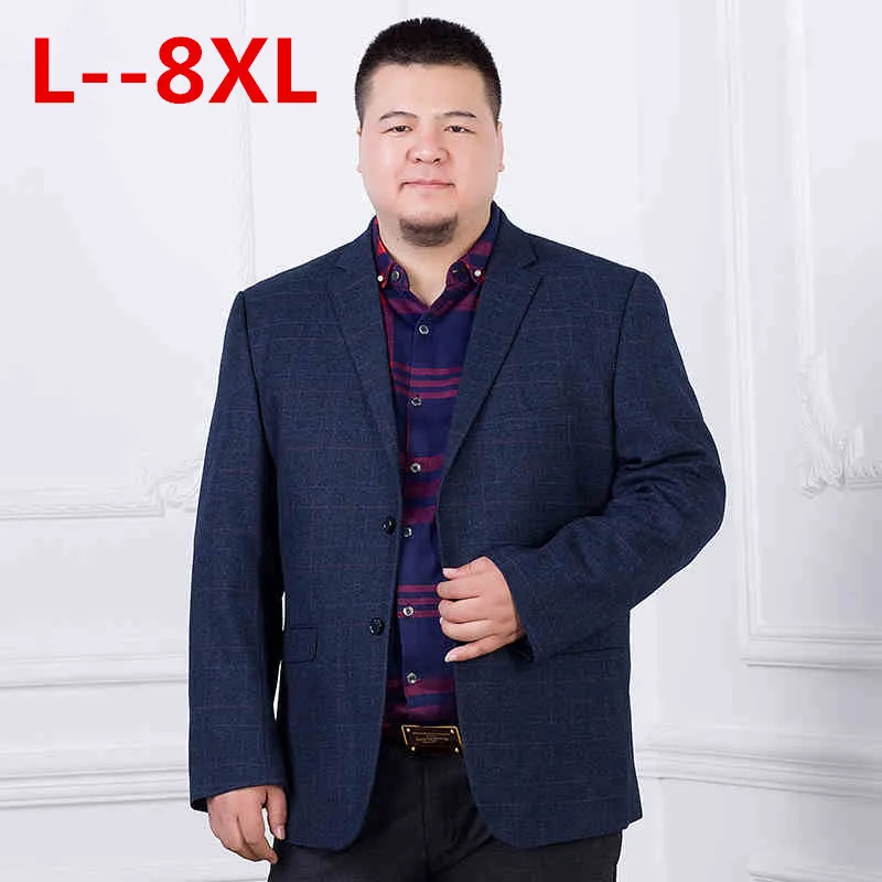 10XL 8XL 6XL 5XL Новое поступление деловой мужской блейзер повседневные блейзеры