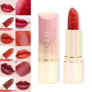 

NEW 1 Pcs Shining Lipstick Long Lasting Smooth High Pigmented Lipstick
