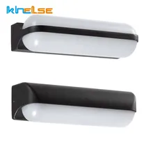 24 Вт Наружное освещение настенное бра крыльцо освещение светодиодный настенный светильник алюминиевый водонепроницаемый сад передняя дверь свет украшение дома 85-265 в