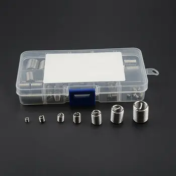 

60x Silver Stripped Thread Rethread Helicoil Repair Insert Metric M3-M12 Parts