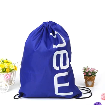 

EMVANV Drawstring Beach Bag Sport Gym Waterproof Sport Backpack Duffle Sack Bag Double Shoulder Bag Swimming