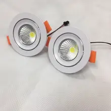 Затемнения мини светодиодная лампа свет dc12v 10 шт./лот 75 мм шкаф лампа 3 Вт Высокая мощность Led теплый белый Внутреннее освещение