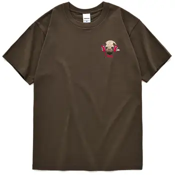 

Goyg The Pug Cartoons Print T-Shirt Men's Anime Loose New Tshirts Hip Hop Oversized Tshirt Summer Casual Quality T Shirt Men