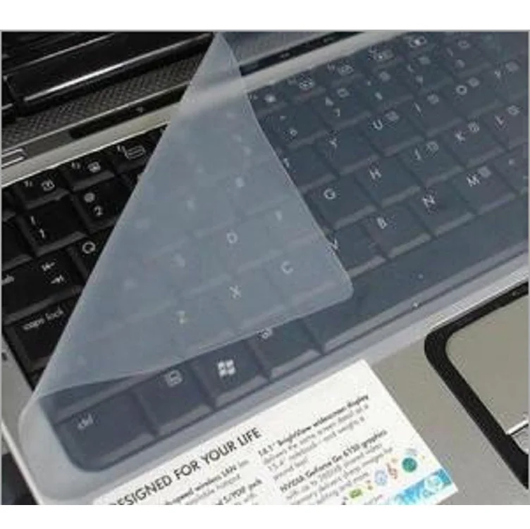 

Keyboard Cover Universal Protector Waterproof Skin Keypad Clear Protective Film Silicone 15-17''/12-14'' Notebook Laptop PC