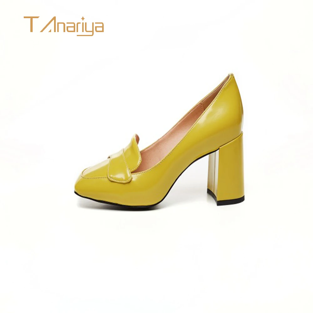 

Tanariya New Arrival Shoes woman women Spring and autumn 2019 women's shoes with thick heels