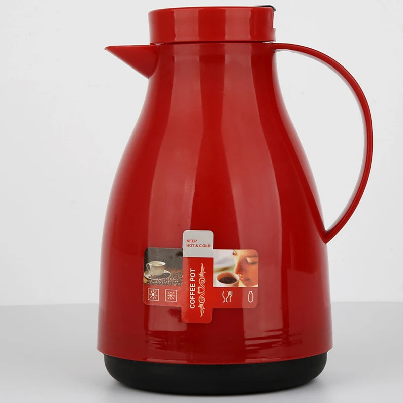 500ml 1000ml Home Outdoor Leak-proof Insulation Kettle Hot Water Bottles Double Wall Glass Vacuum Thermos Jug For Coffee Thermal