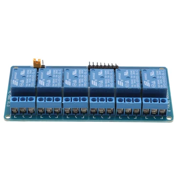 

5V 6-CH Relay Module Relay Expansion Board With Optocoupler Insulation Low Level Trigger