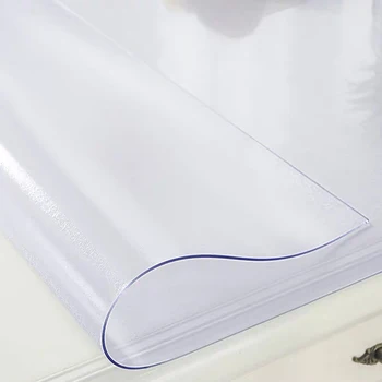

Withme Soft Glass Tablecloth on the Table Oilcloth Rectangular Tablecloth Soft Glass Flexible Waterproof Frosted PVC Tablecloths